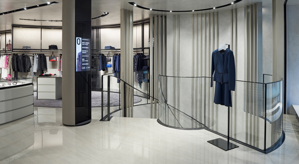 Emporio Armani, Amsterdam - EeStairs